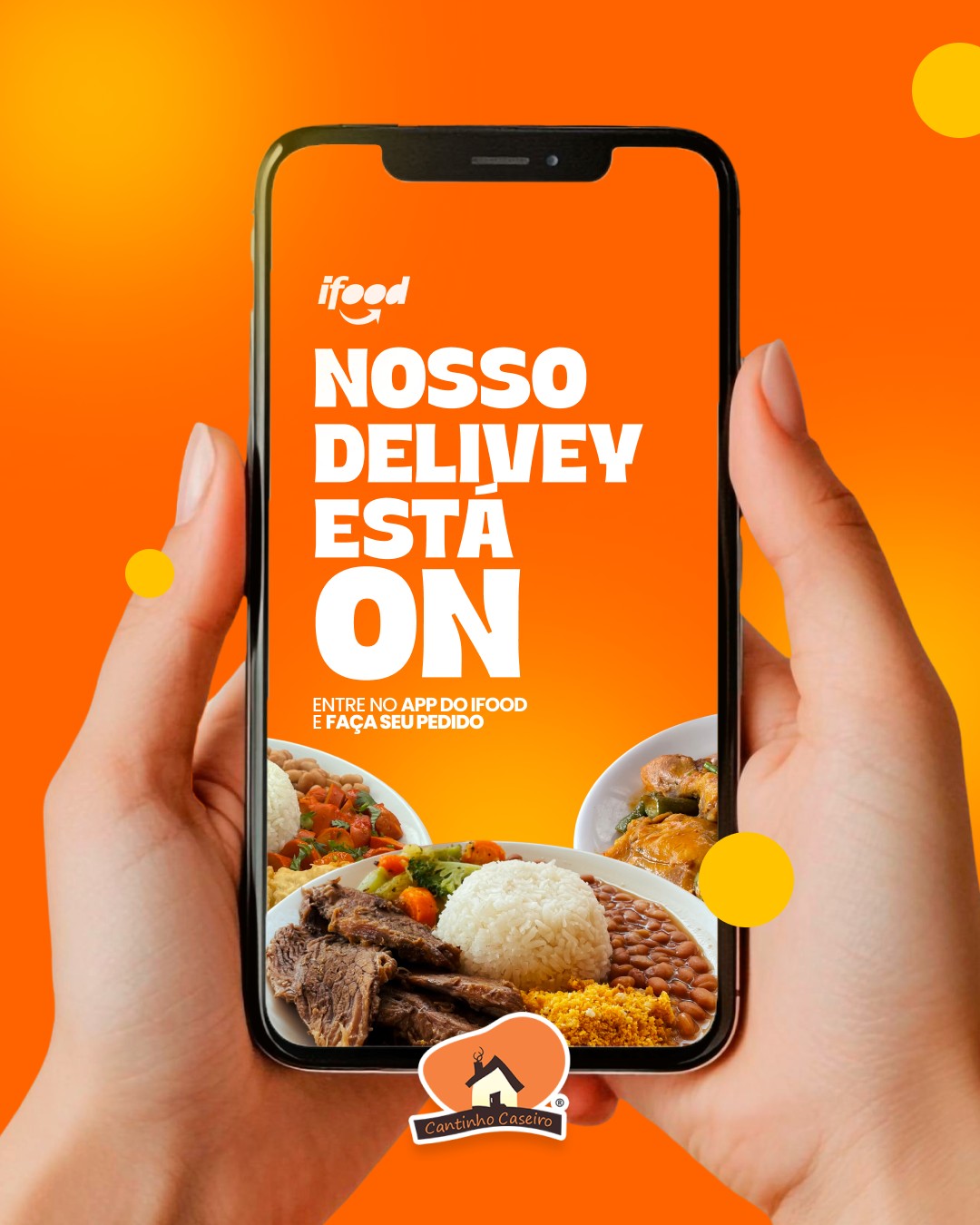 Delivery do Cantinho Caseiro no iFood